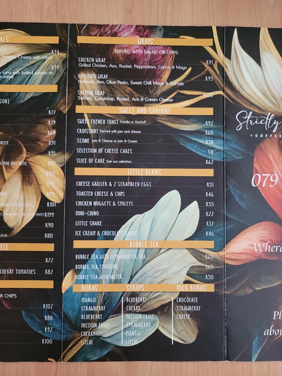 Menu Strictly Come Coffee-9